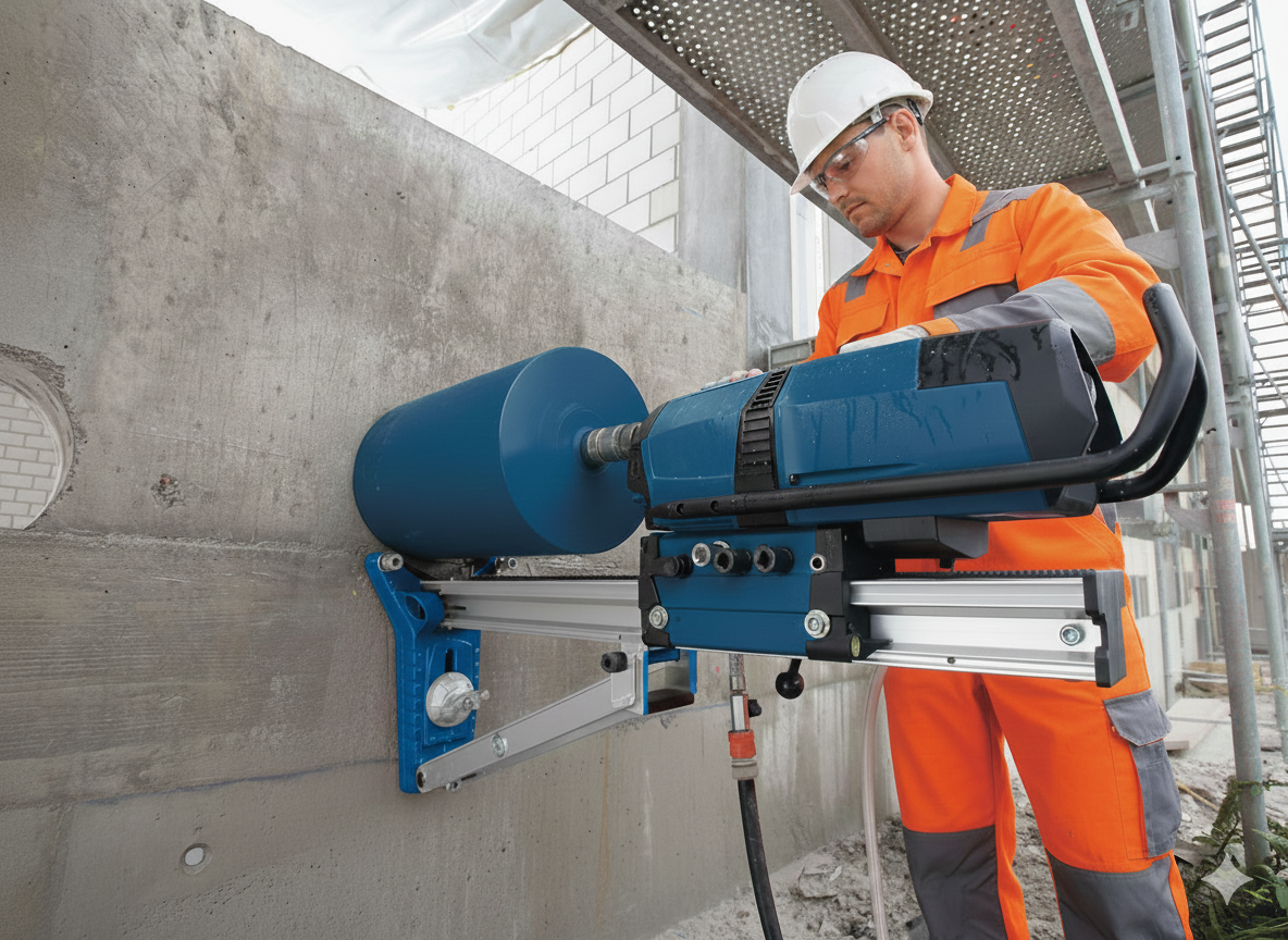 Преимущества алмазного бурения