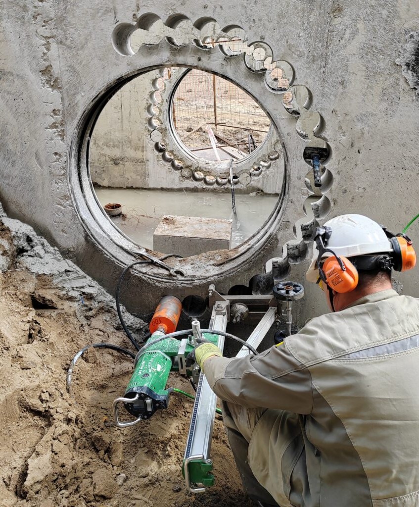 Работа по бетону